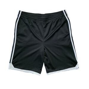Adidas Climalite Training Shorts Men’s XL Black/White Stretch Waist
